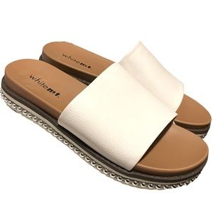 🛍️ NEW White Mountain Studded Sandals